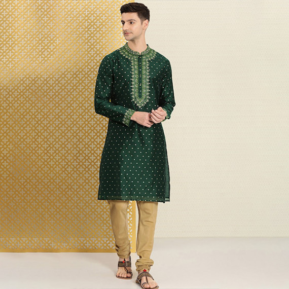 http://13.201.150.207/products/men-green-gold-toned-ethnic-motifs-embroidered-thread-work-jashn-kurta
