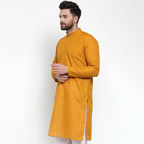 http://13.201.150.207/products/men-mustard-yellow-thread-work-cotton-kurta