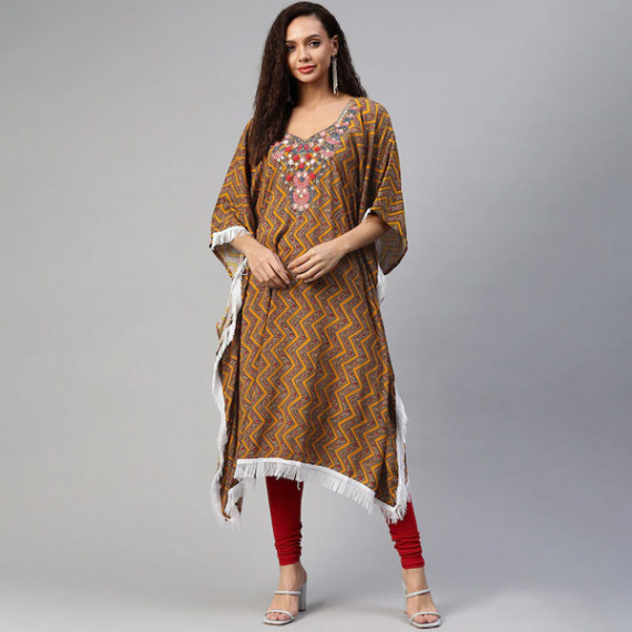 http://13.201.150.207/products/women-orange-brown-geometric-printed-thread-work-pure-cotton-kaftan-kurta