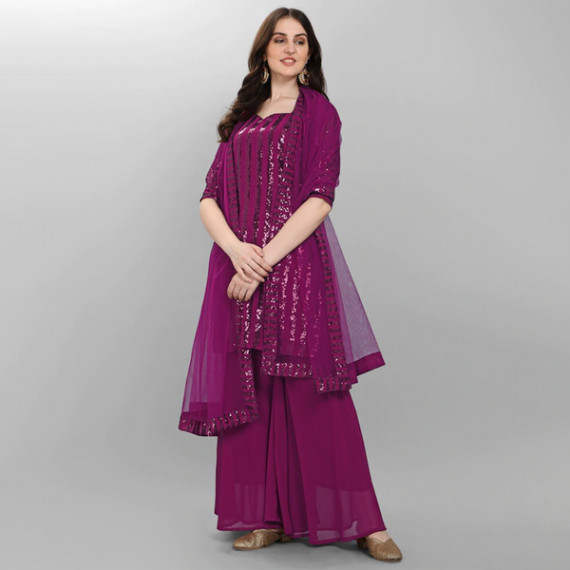 http://13.201.150.207/products/purple-embroidered-sequined-silk-georgette-semi-stitched-dress-material