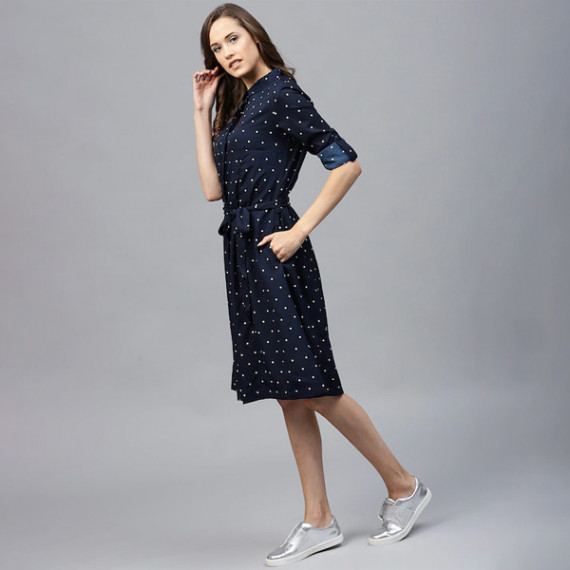http://13.201.150.207/products/navy-blue-polka-dots-printed-shirt-dress