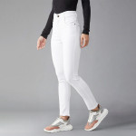 Women white Skinny Fit High-Rise Stretchable Jeans