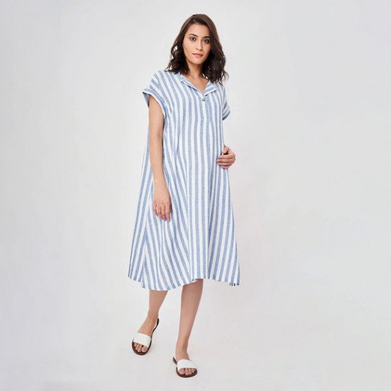 http://13.201.150.207/products/blue-striped-maternity-shirt-midi-dress