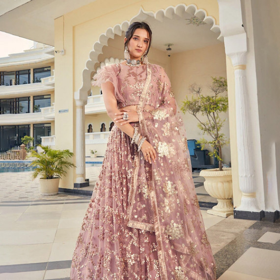 http://13.201.150.207/products/peach-coloured-gold-toned-embellished-sequinned-semi-stitched-lehenga-unstitched-blouse-with