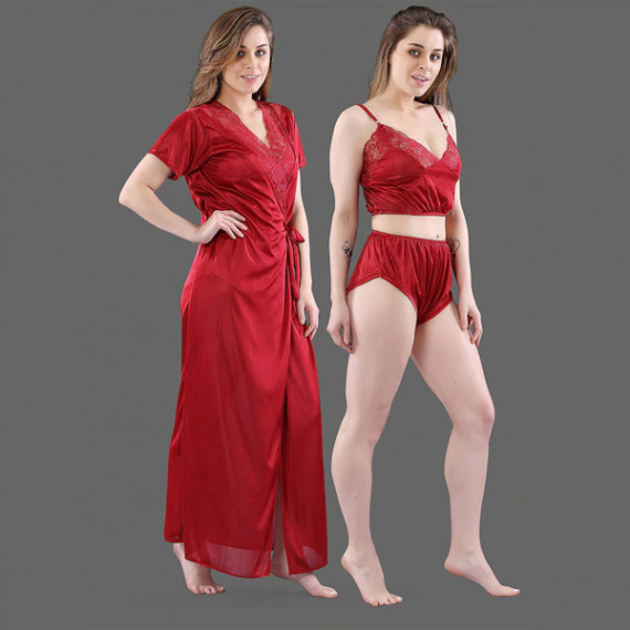 http://13.201.150.207/products/women-maroon-solid-satin-3-piece-nightwear-set